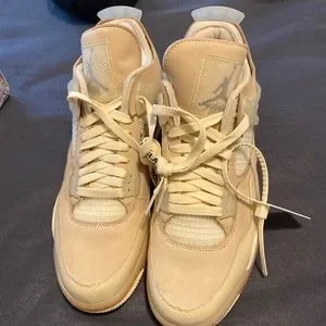 Jordan 4 off white sail 11 men 12.5 woman Off-White | Shoes | Jordan 4 Off White Sail 1 Men 125 Woman  main image 2